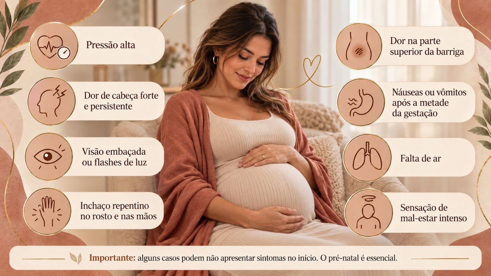 Primeiros sinais de pré-eclâmpsia o que toda gestante precisa conhecer